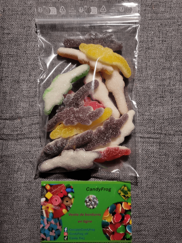 Crocodiles sucrés (100g) halal