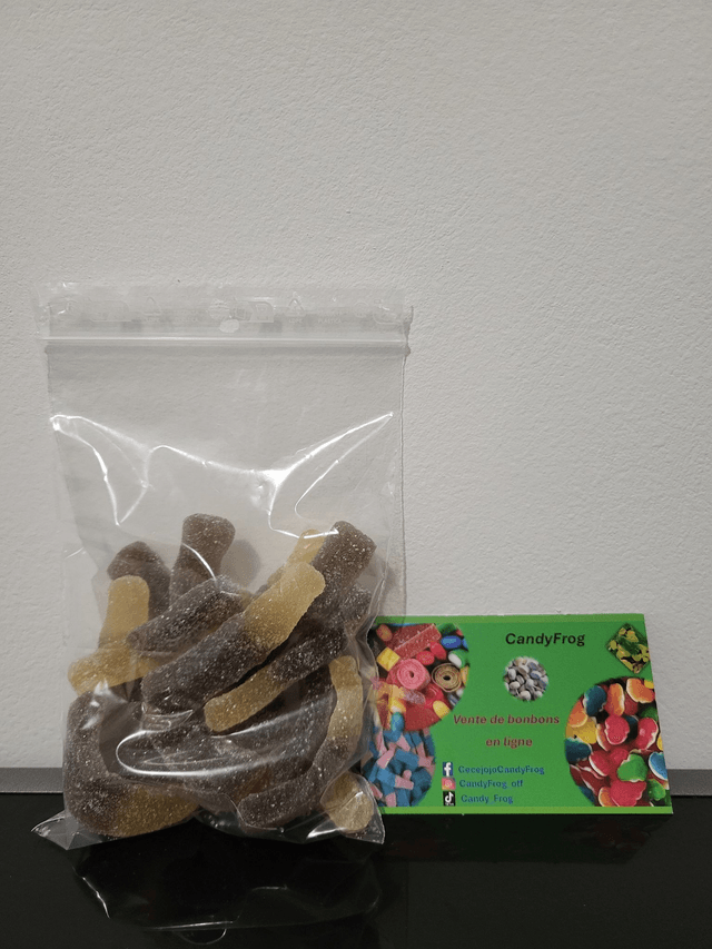 Bouteilles cola sucrées (100g) halal
