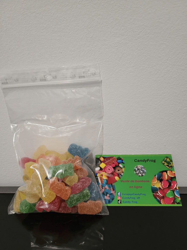 Mini oursons sucrés (100g) halal
