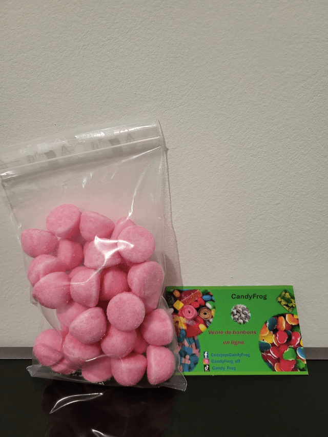 Fraises tagada pink haribo (100g)