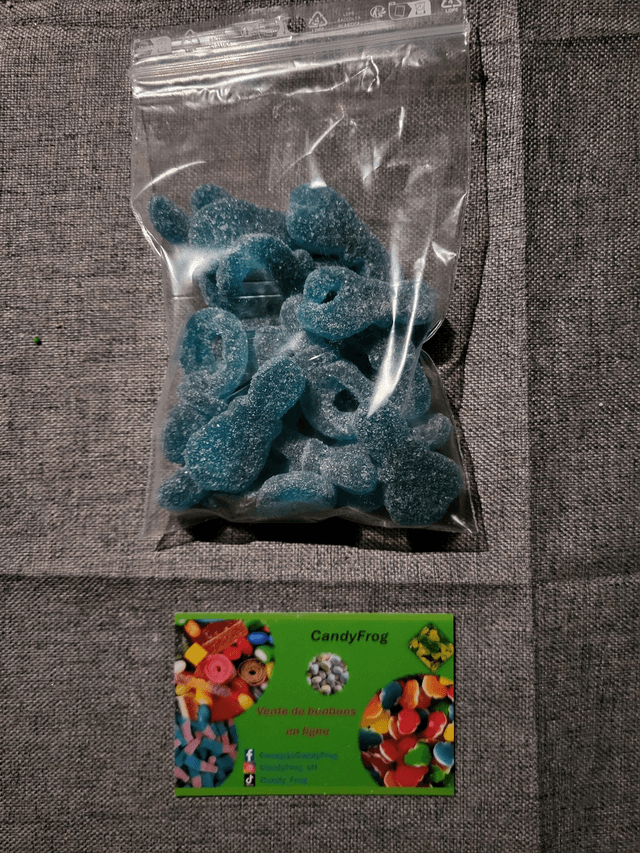 Tétines framboise sucrées (100g) halal