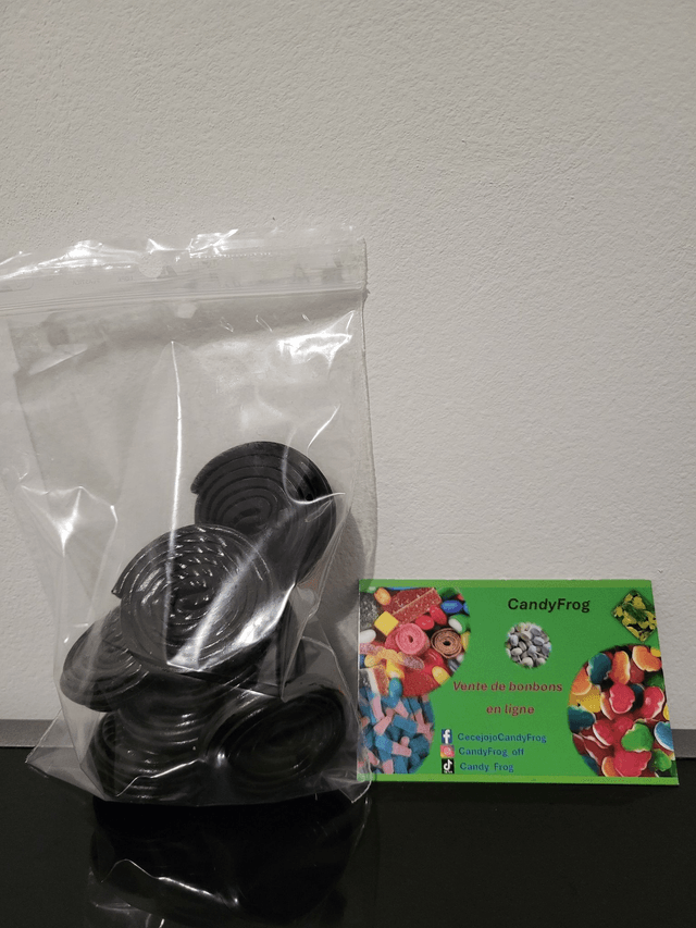 Rotella réglisse haribo (100g)