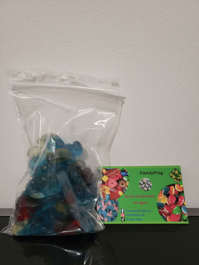 Schtroumpfs gel haribo (100g)