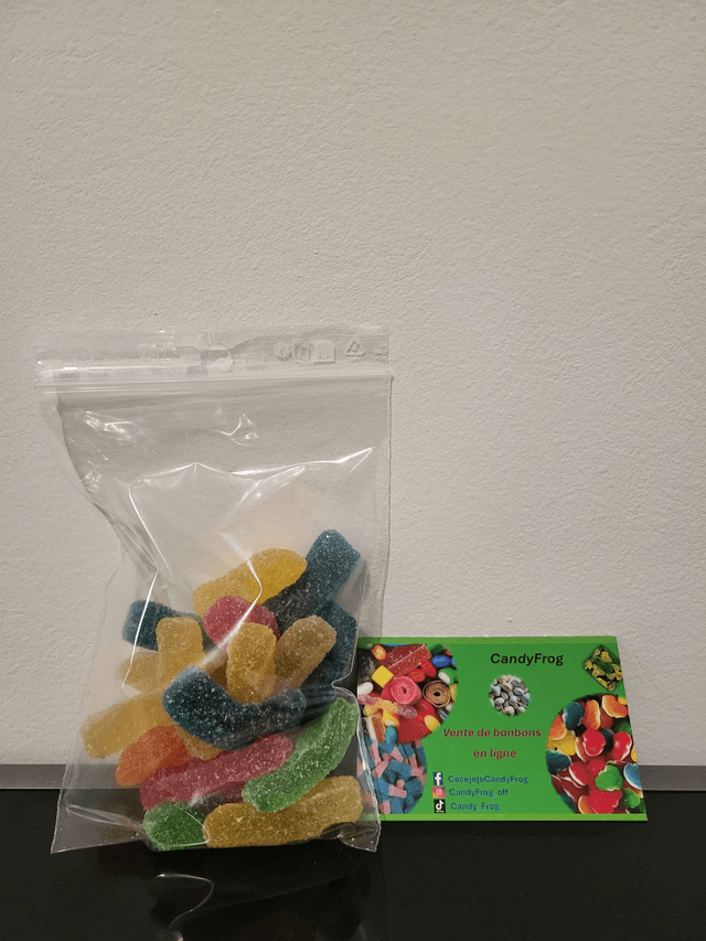 Frites sucrées assortiment (100g) halal